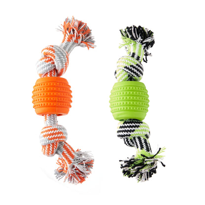 Double Dental Dog Rope Toy, Small, Chew Level 1, 1 Pack